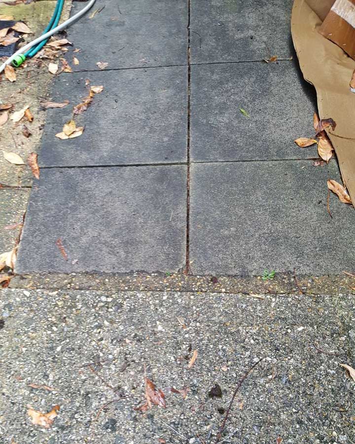 DSUK Limited Patio Cleaning before